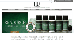 Desktop Screenshot of hdfragrances.com