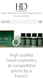 Mobile Screenshot of hdfragrances.com